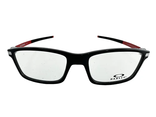 Oakley NEW Pitchman Black Ink Frames $250 Steel 55-18-140 Eyeglasses OX8050 3