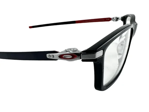 Oakley NEW Pitchman Black Ink Frames $250 Steel 55-18-140 Eyeglasses OX8050 4