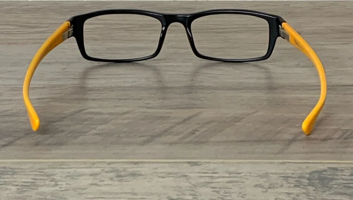OAKLEY OX 1099-0553 TAILSPIN Satin Black Orange Mens Eyeglasses Frames 53-18-140 2