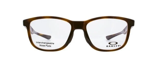 Oakley OX 8106 0450 Cross Step Eyeglasses Glasses Polished Brown Tortoise 50mm