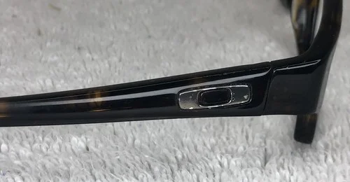 Oakley OX1066-1553 Servo Rectangle Brown Tortoise Eyeglasses Frames Only 4