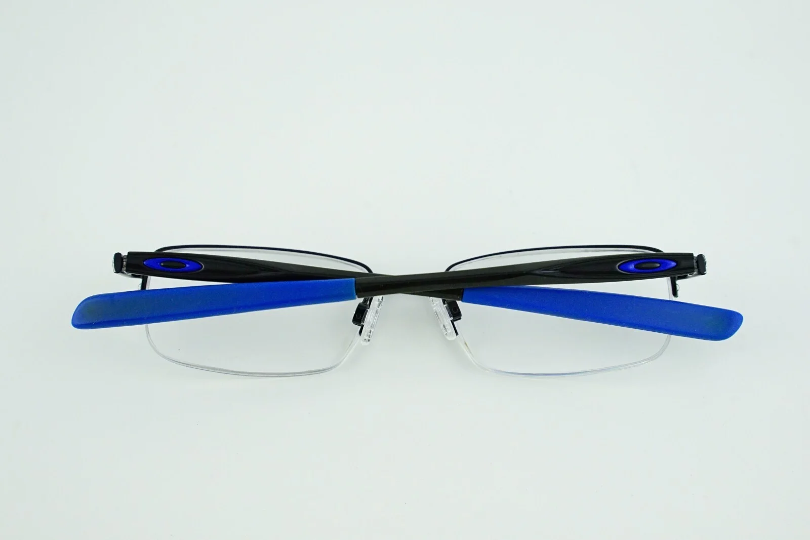 Oakley OX3167 Polished Black/Royal Blue Frames OX3167-0351 Eyeglasses 51-18-137 3