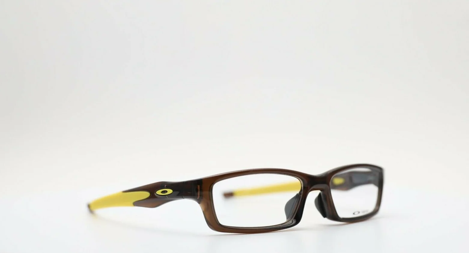 Oakley OX8029-1253 Rectangle Bark/Lemon Peel Unisex Eyeglasses 53mm