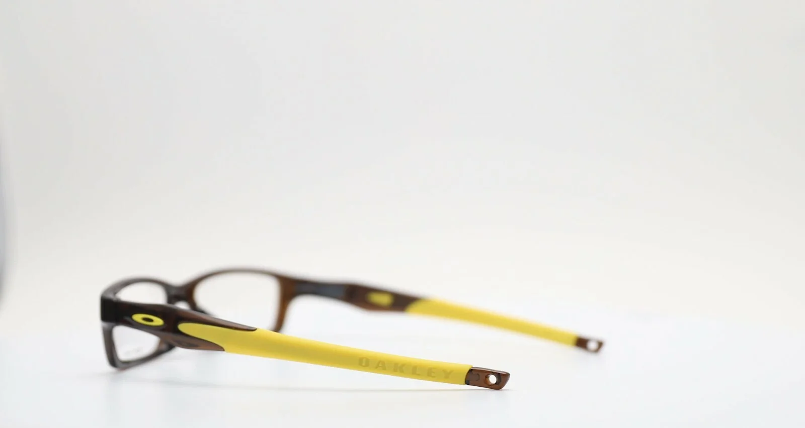 Oakley OX8029-1253 Rectangle Bark/Lemon Peel Unisex Eyeglasses 53mm 4