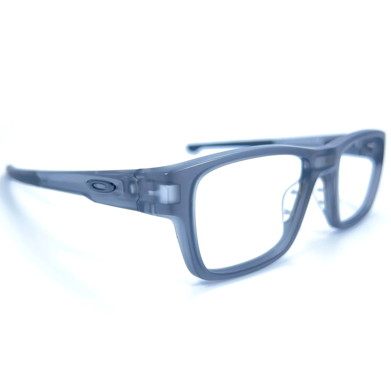 Oakley OX8077-0252 Satin Grey Smoke Splinter Eyeglasses Frames 52-18-137mm NEW