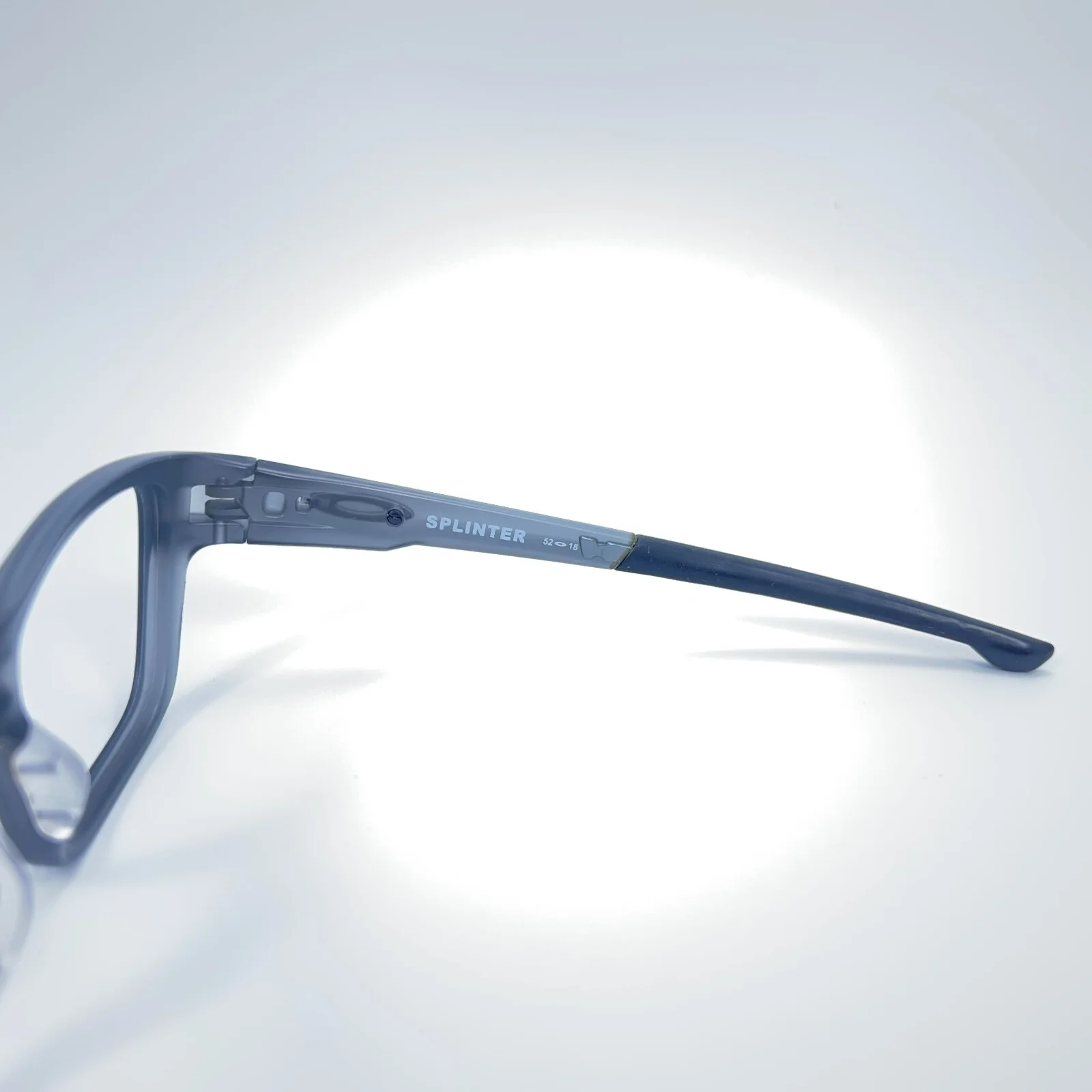 Oakley OX8077-0252 Satin Grey Smoke Splinter Eyeglasses Frames 52-18-137mm NEW 3