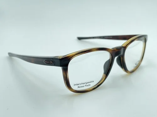 Oakley OX8102-0452 Cloverleaf MNP Polished Brown Tortoise Eyeglasses Frames 3