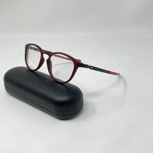 Oakley Pitchman R Eyeglasses OX8105-1650 Round 50-19 140 Satin Brick Red Rare 2