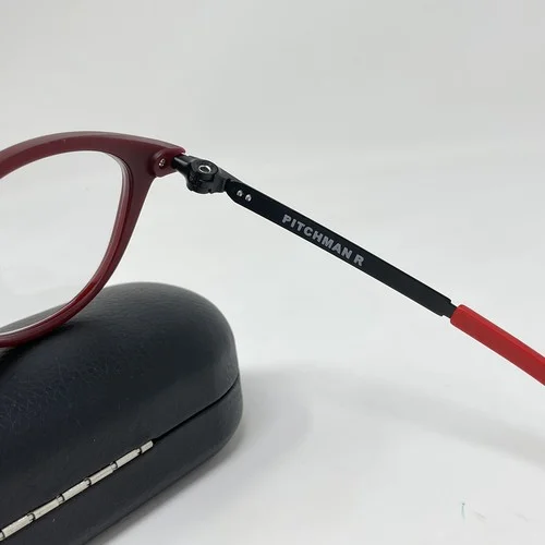 Oakley Pitchman R Eyeglasses OX8105-1650 Round 50-19 140 Satin Brick Red Rare 4
