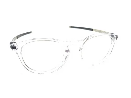 Oakley Pitchman R OX8105-0450 Clear Round Eyeglasses Frames 50-19 140 Men Women