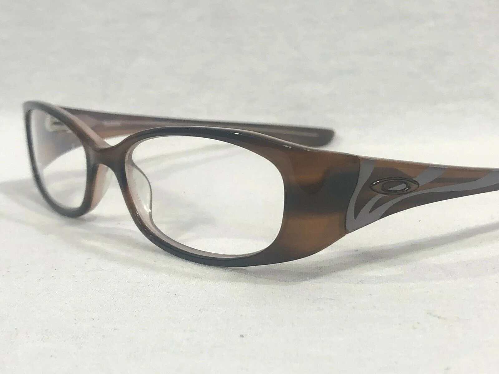 Oakley Radiate 22-171 Womens Oval Eyeglass Frames Lavender Tortoise 130 mm