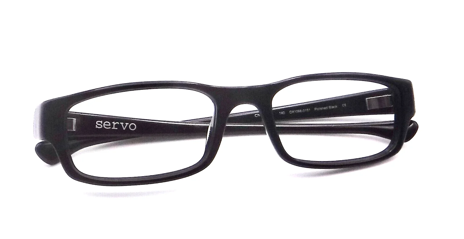 Oakley Servo Eyeglasses OX1066-0151 Black Frames Silver O icons 51-18-140