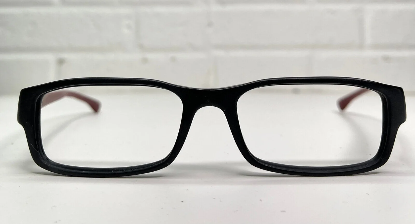 Oakley Servo OX1066-0455 Black Brick Red Eyeglasses Frames 55-18 140 1184
