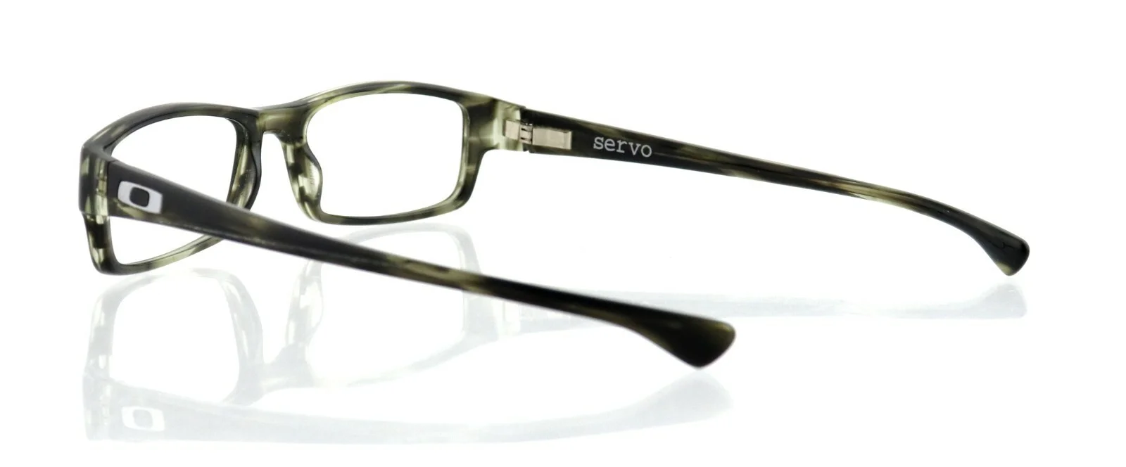 OAKLEY SERVO XL OX1066-0257 57mm Grey Tortoise Eyeglasses Frames Only 4