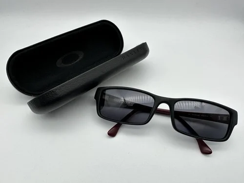 OAKLEY SERVO XL OX1066-0457 57mm Black Brick Eyeglasses Frames - used prescript
