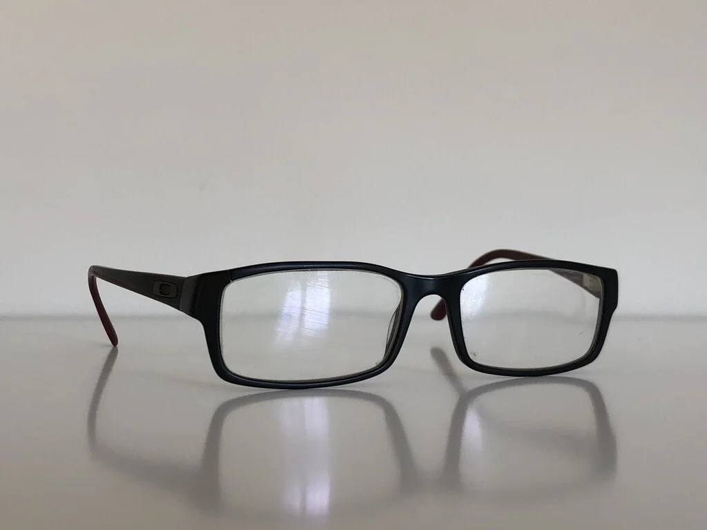 Oakley Servo XL Rectangle Black Brick Burgundy Eyeglasses Glasses Optical Frame 3