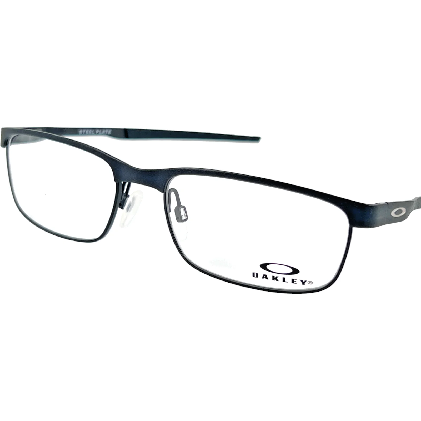 Oakley STEEL PLATE OX3222-0156 Powder Coal Black Eyeglasses Frames 52mm