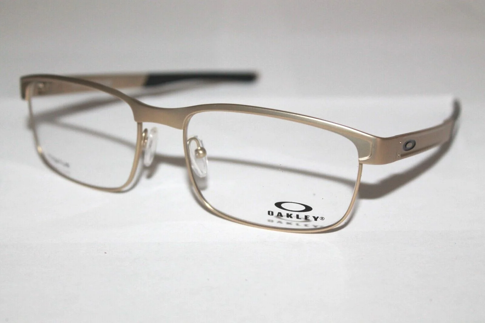 Oakley SURFACE PLATE Eyeglasses OX5132-0856 (56MM) Satin Light Gold / RX DEMO
