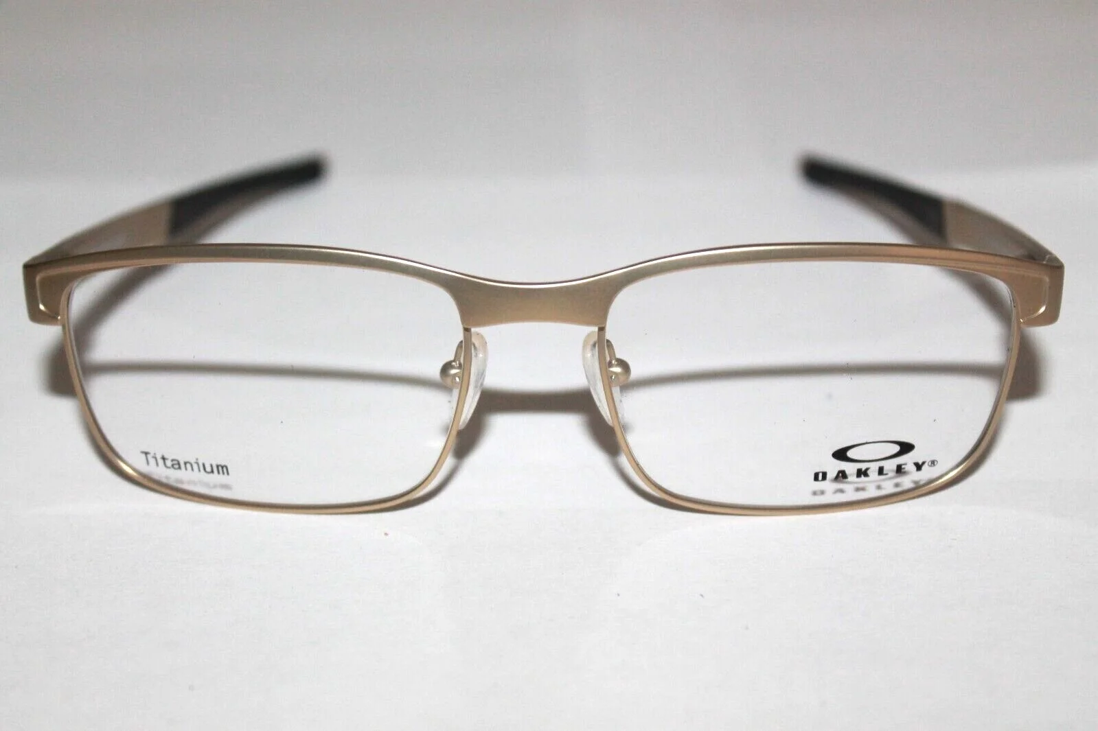 Oakley SURFACE PLATE Eyeglasses OX5132-0856 (56MM) Satin Light Gold / RX DEMO 3