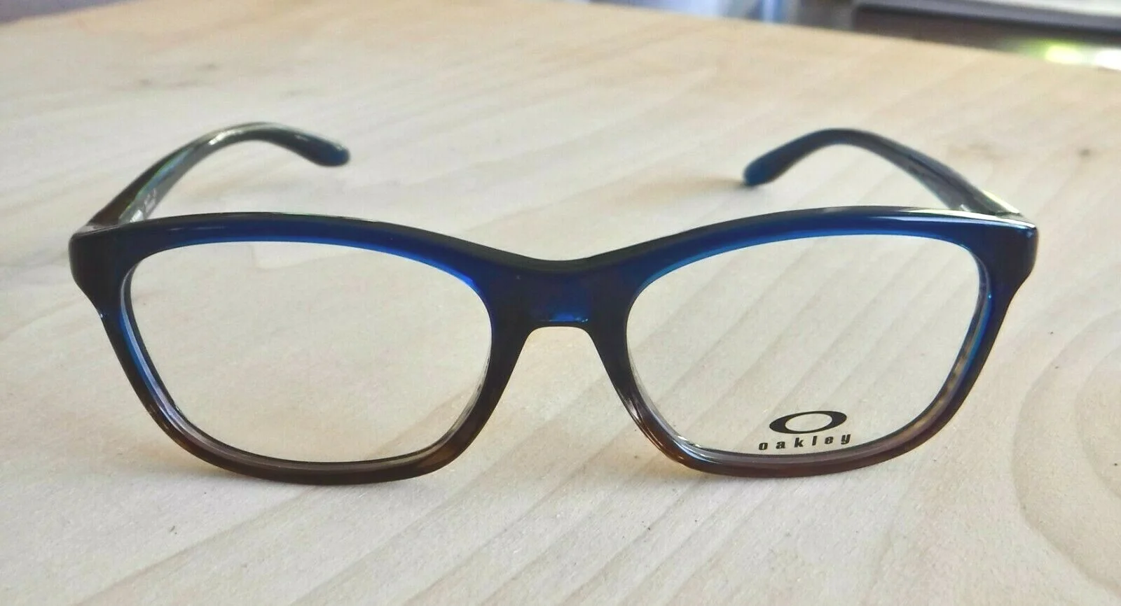 Oakley Taunt Eyeglasses Blue Fade Frames with Clear Lens OX1091-0252 / 52-16-130 3