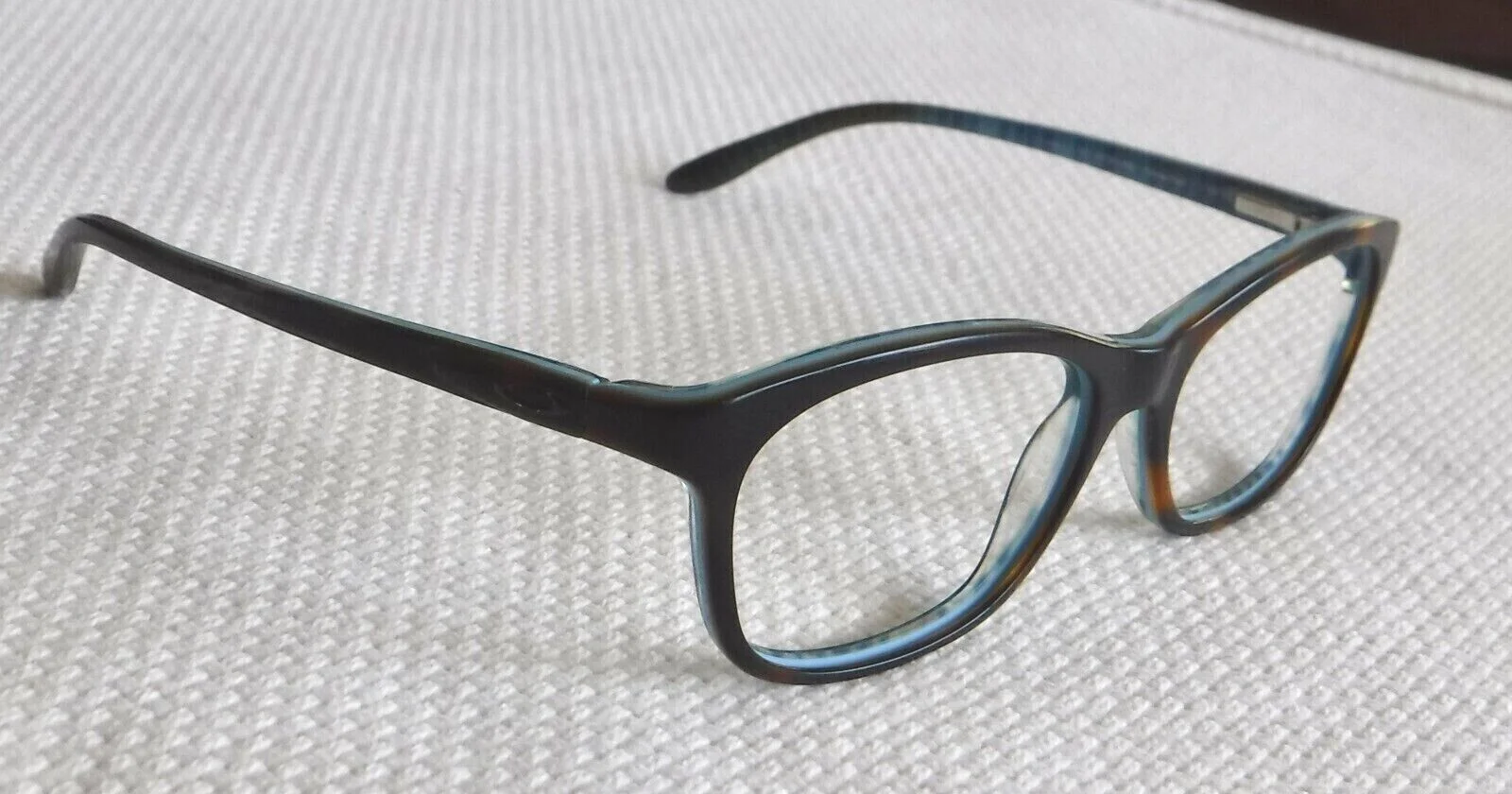 Oakley Taunt Eyeglasses OX1091-0652 Tortoise Plaid Frames 52-16-130 4