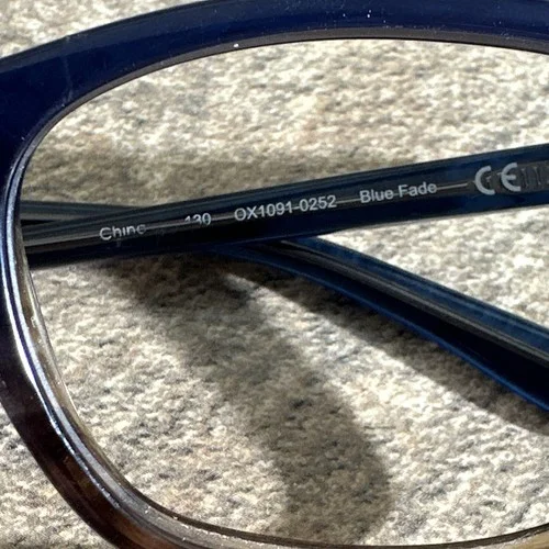 Oakley Taunt OX1091-0252 Blue Fade Eyeglasses Frames 52-16-130mm 3