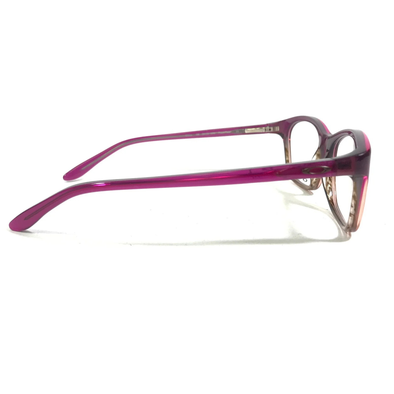 Oakley Taunt OX1091-0352 Purple Fade Eyeglasses Frames Brown Cat Eye 52-18-130 3