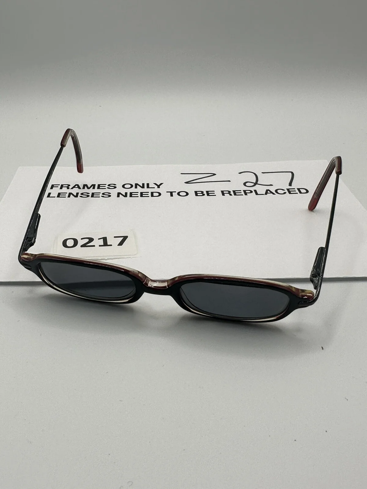 Occhi Sunglass/Eyeglass Impression black red 44 17 130 Frames Only