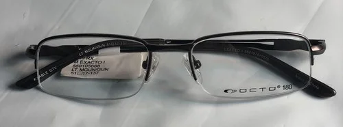 Octo 180 D49 Exacto 49 RX 51-17-137 LT.Mgun/Gunmetal frames Men Eyeglasses 2
