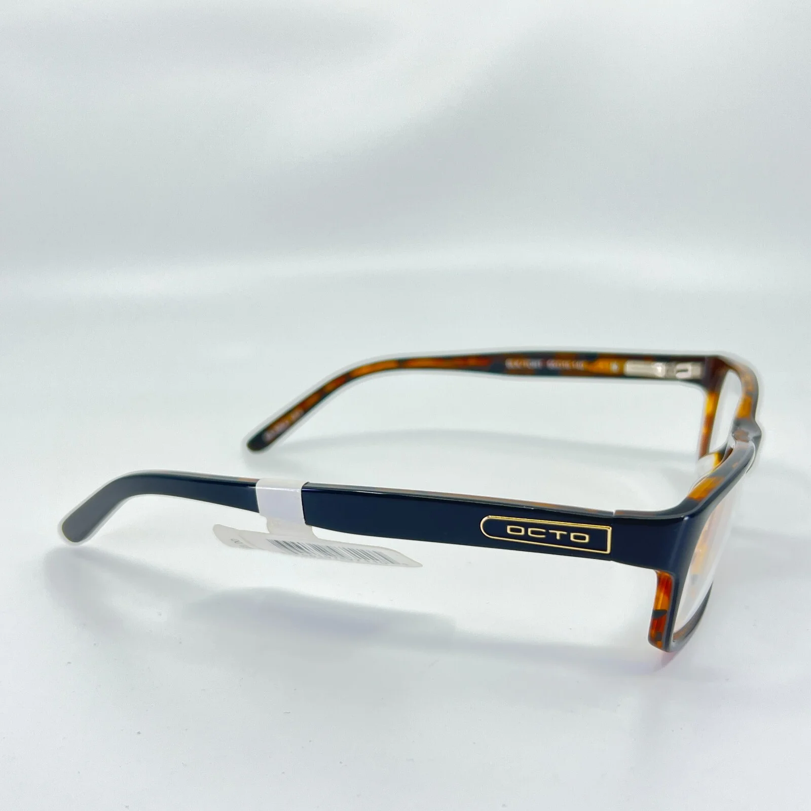 Octo Eyeglasses Whipsaw BLK/TORT Black Tortoise Rectangular Frames 55[]16 140 mm 4