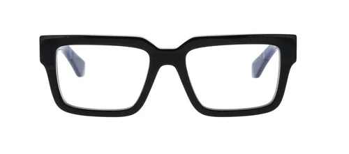 Off-White Square Eyeglasse Style 15 OERJ015C99PLA0011000 Black Frame Transparent 3