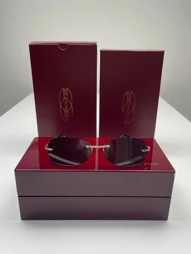 OGANI Luxury Eyewear of Beverly Hills, 14k White Gold Eyeglass Frames