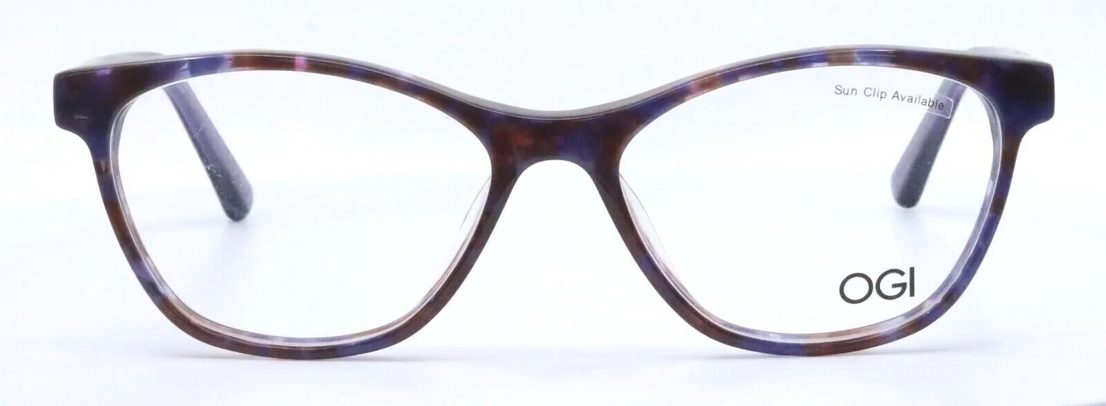 OGI 7155 1824 Purple Tortoise Womens Cat Eye Petite Eyeglasses 50-15-140 JAPAN 2