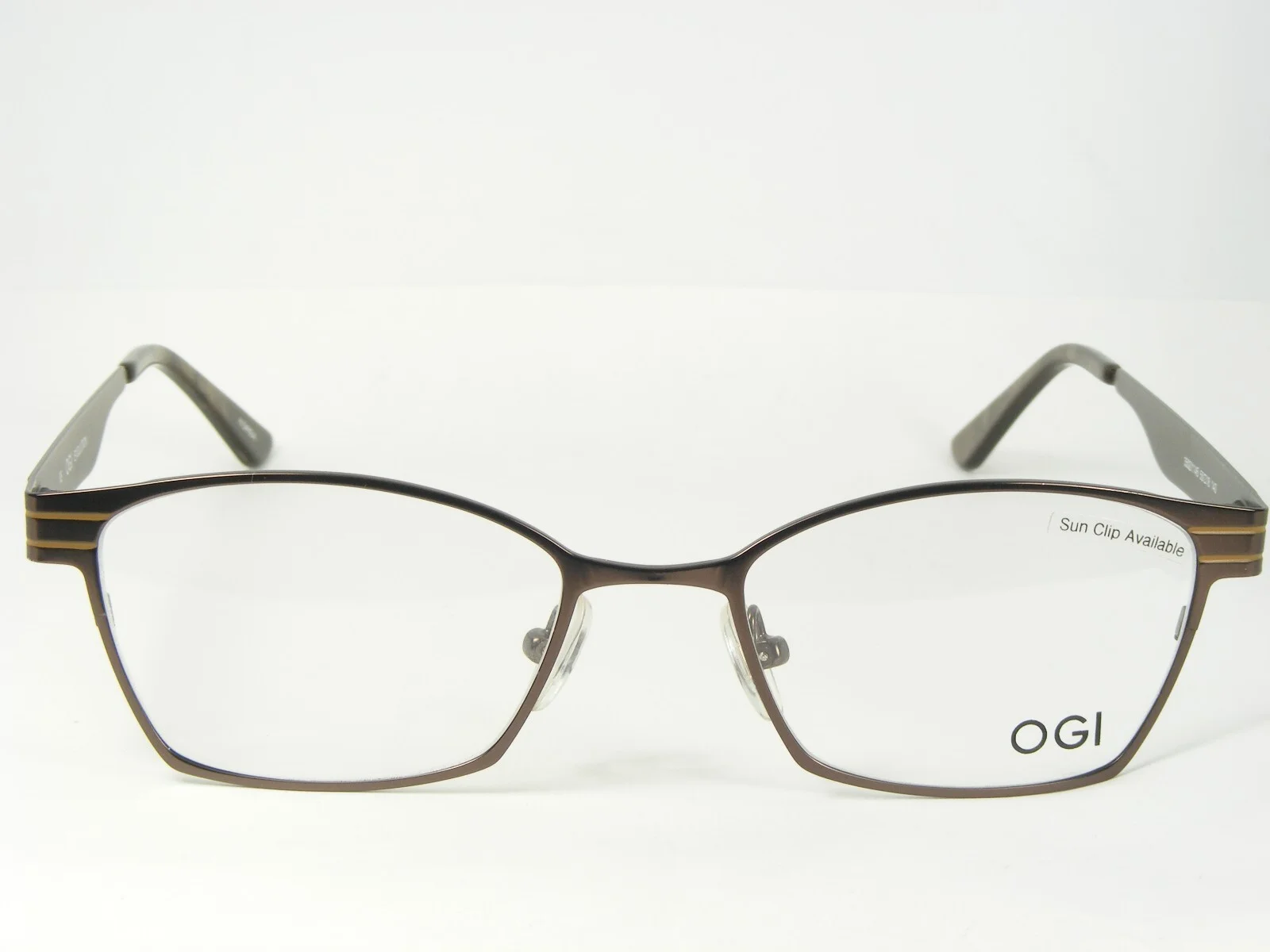 OGI EVOLUTION 3502 1145 BROWN EYEGLASSES GLASSES 50-18-140mm Korea (NOTES) 2