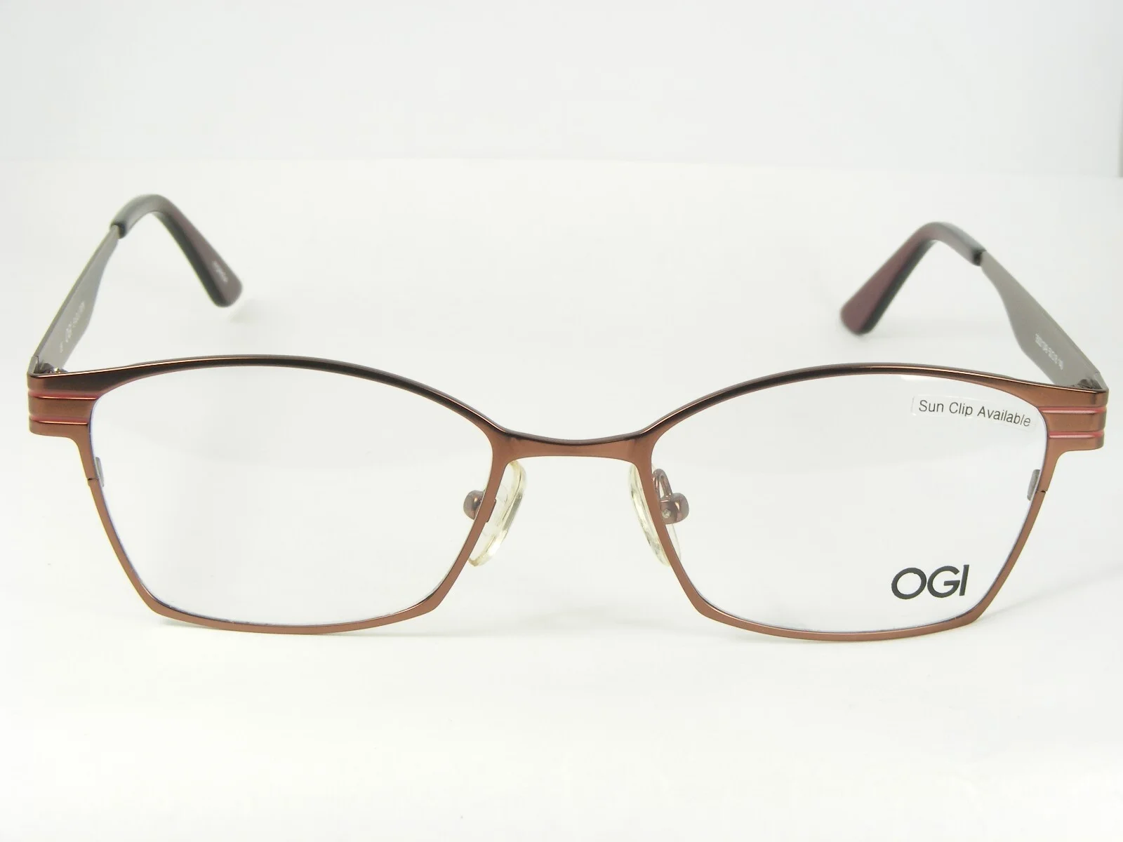 OGI EVOLUTION 3502 1249 COPPER /BURGUNDY EYEGLASSES GLASSES 50-18-140mm Korea 2