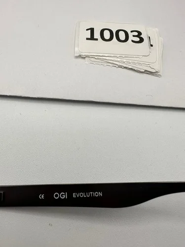 OGI EVOLUTION 3502 1299 GUNMETAL /PURPLE EYEGLASS Frames 50-18-140mm Stainless 4