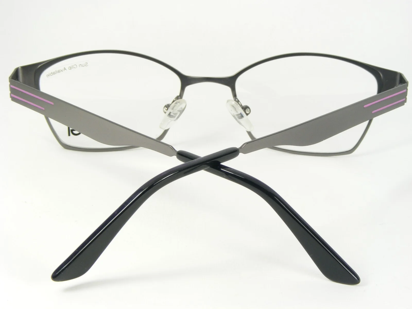 OGI EVOLUTION 3502 1299 GUNMETAL /PURPLE EYEGLASSES GLASSES 50-18-140mm Korea 3