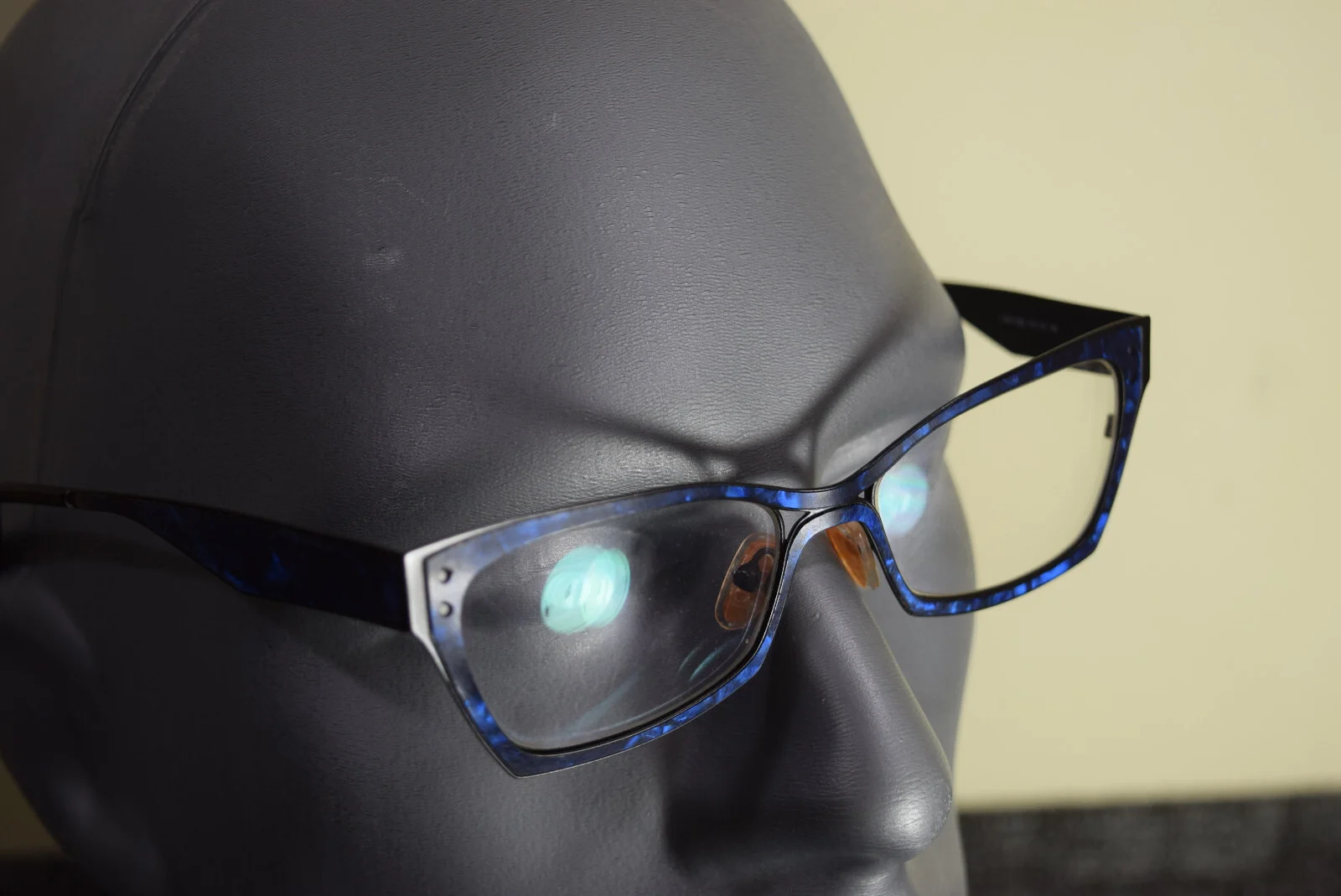 OGI EVOLUTION 4300 1589 SAPPHIRE GRANITE /BLACK EYEGLASSES 53-16-140mm Korea