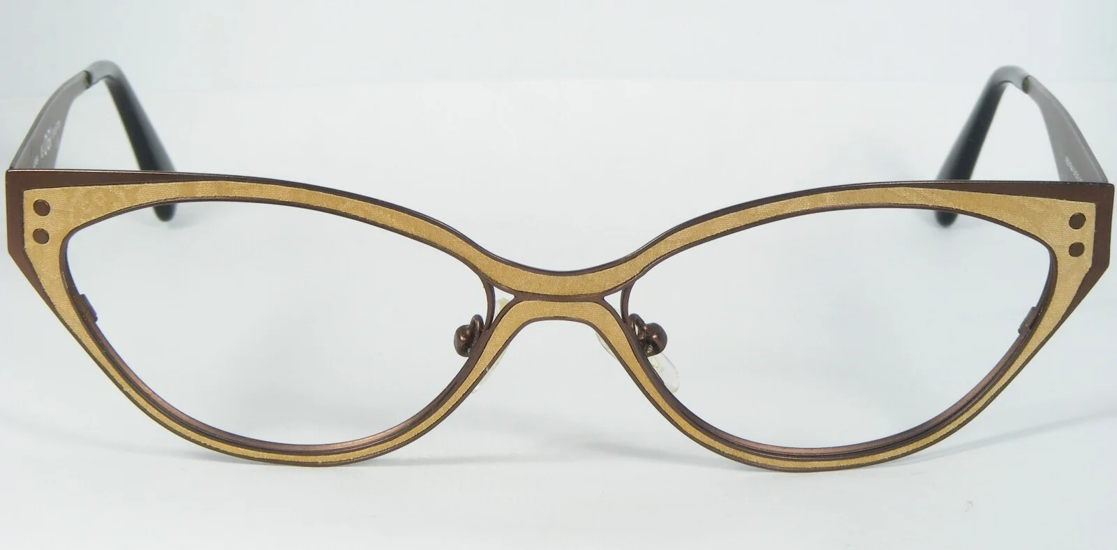 OGI EVOLUTION 4302 1644 TAN SILK / BROWN UNIQUE EYEGLASSES FRAME 54-16-145mm 2