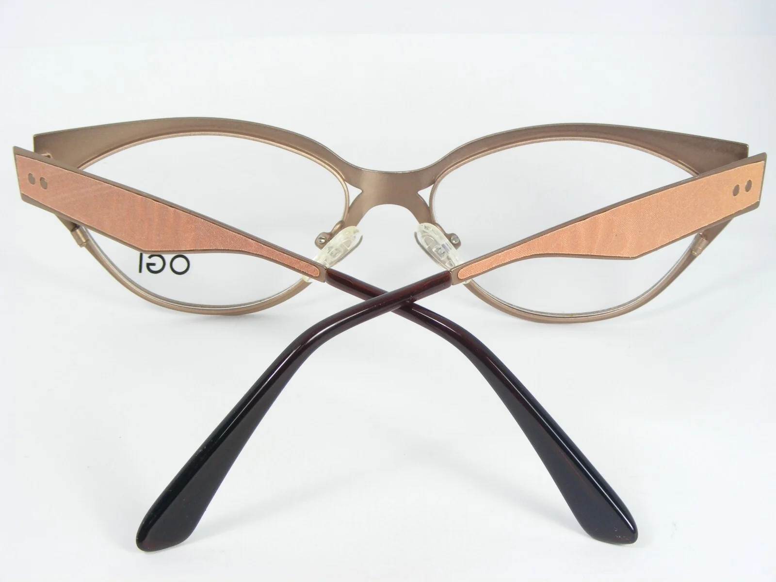 OGI EVOLUTION 4302 1646 SALMON SILK / GOLDEN TAN UNIQUE EYEGLASSES 54-16-145mm 3