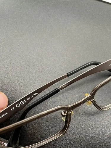 OGI Evolution GREY STRIPE/GREY 4305/1750 Mens Eyeglasses Frames 53-20-145 4
