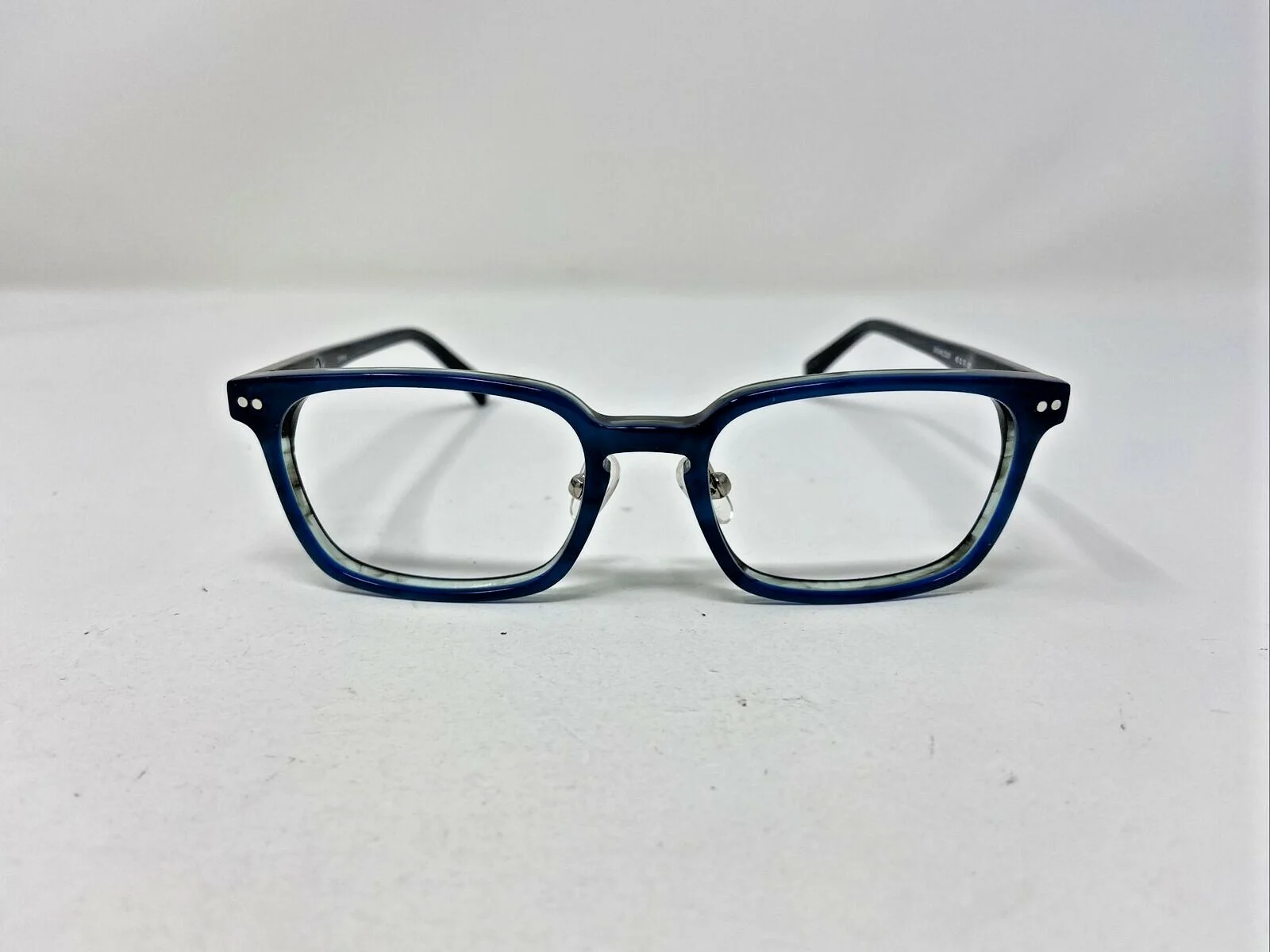 OGI Eyeglasses Frames OK346/2301 45-17-130 Blue Full Rim GQ29