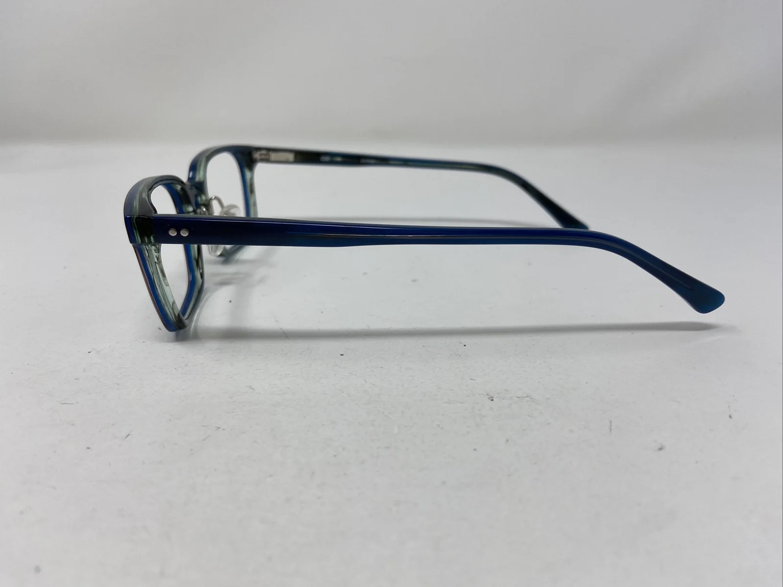 OGI Eyeglasses Frames OK346/2301 45-17-130 Blue Full Rim GQ29 3