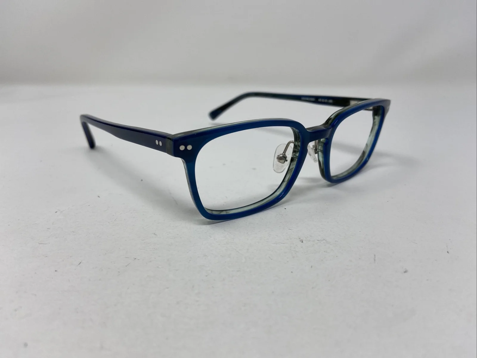 OGI Eyeglasses Frames OK346/2301 45-17-130 Blue Full Rim GQ29 4