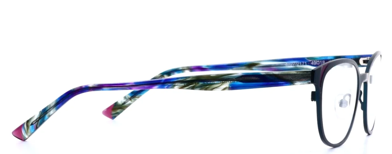 OGI Heritage 4027 2171 Tucson Teal Womens Cat Eye Eyeglasses 49-18-140 B:35 4