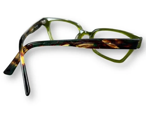 OGI Heritage Rectangular Frame Japan Eyeglasses Green 7148/1466 49 17 135 GUC 4