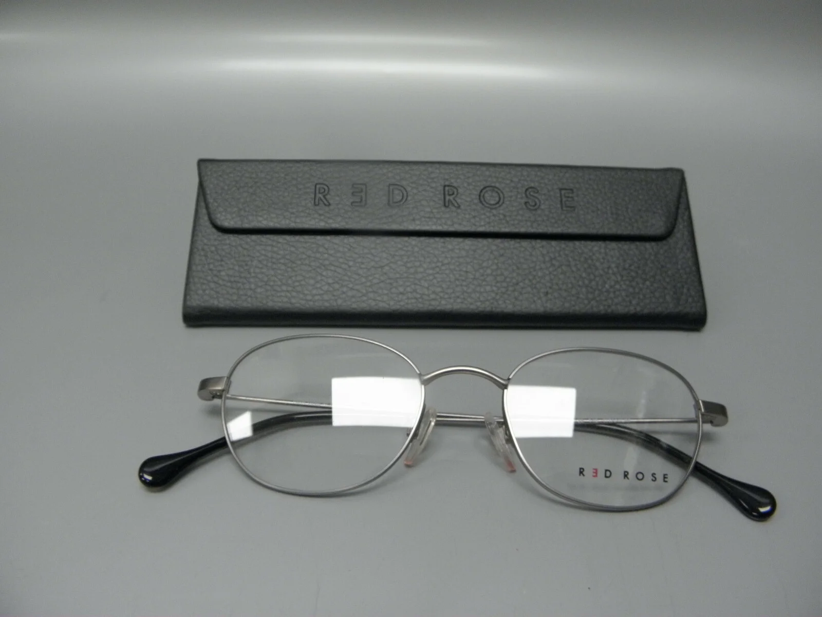 OGI RED ROSE ORLANDO 6125 GUNMETAL TITANIUM EYEGLASSES 145 UNISEX NEW