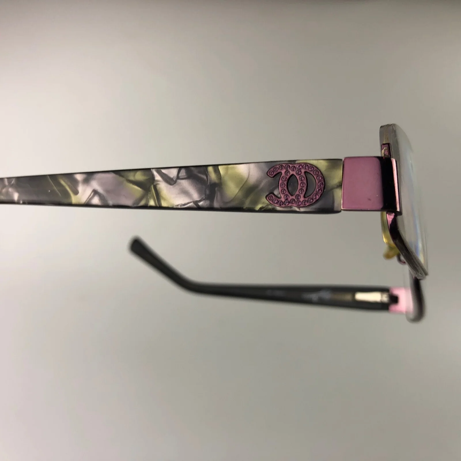 Oleg Cassini Eyeglass Frames OC0326 505 Flex Purple Shell Women 4