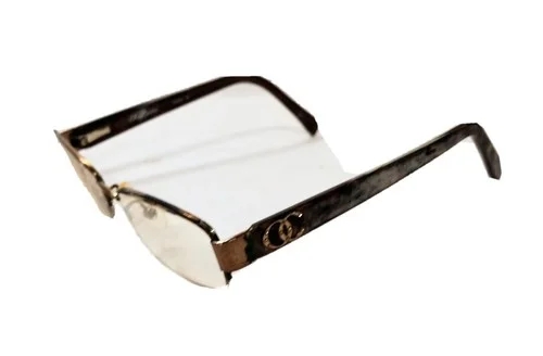 Oleg Cassini Eyeglasses - OCO426 Brown Half Rim Rectangular Frames 53 18 135 mm 1