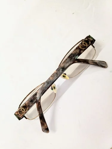 Oleg Cassini Eyeglasses - OCO426 Brown Half Rim Rectangular Frames 53 18 135 mm 2